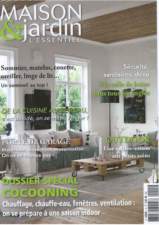 Maison & jardins l'essentiel november 2015