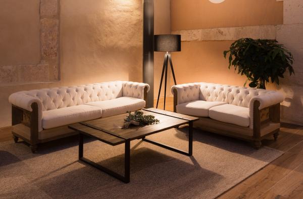Chesterfield Sofa Montaigu Almond