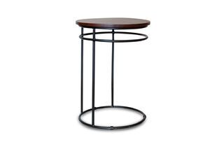 Beistelltisch aus Holz und Metall Cino