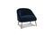Miniaturansicht Blauer Samt-Sessel Barnolomeo ohne jede Grenze