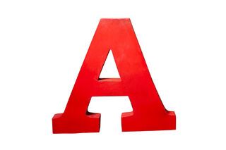 Deko-Buchstabe A