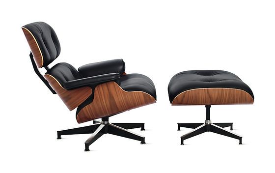 Der Eames Lounge Chair und Ottoman