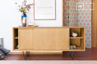 Fiska Sideboard aus heller Eiche