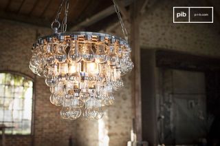 Größer Glas Lüster Tausend Tröpfen