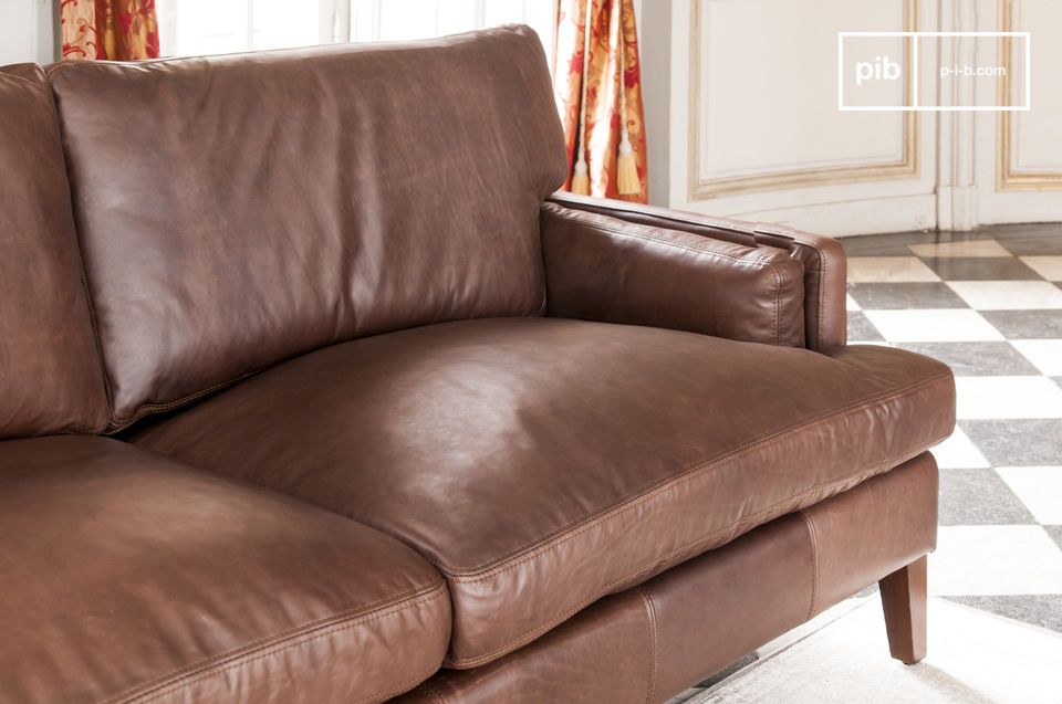Das Sofa bietet einen sehr großen Komfort.