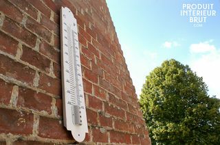 Großes Wandthermometer