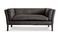 Miniaturansicht Zweisitzer Sofa aus grauem Leder Hamar ohne jede Grenze