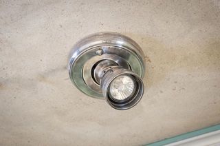 Verstellbare silberne Metall-Deckenleuchte Bistrot