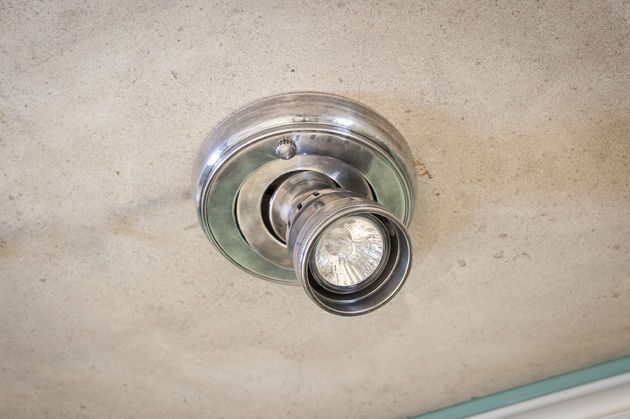 Verstellbare silberne Metall-Deckenleuchte Bistrot