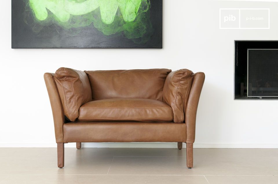 Vintage-inspiriertes Design mit harmonischen Proportionen.