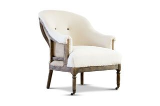 Runder Léonie Sessel