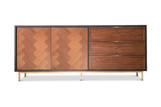 Sideboard aus dunklem Holz Neutra