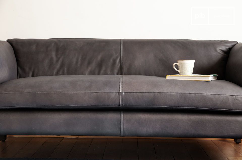 Sofa Hamar 3 Sitzer Grau Komfort