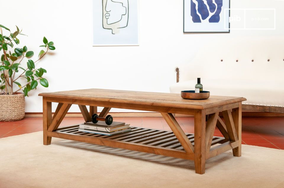 Ein Tisch der sowohl zum rustikalen, zeitgenössischen als auch zum industriellen Stil passt