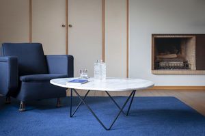 Weißer Marmor-Couchtisch Trivisan