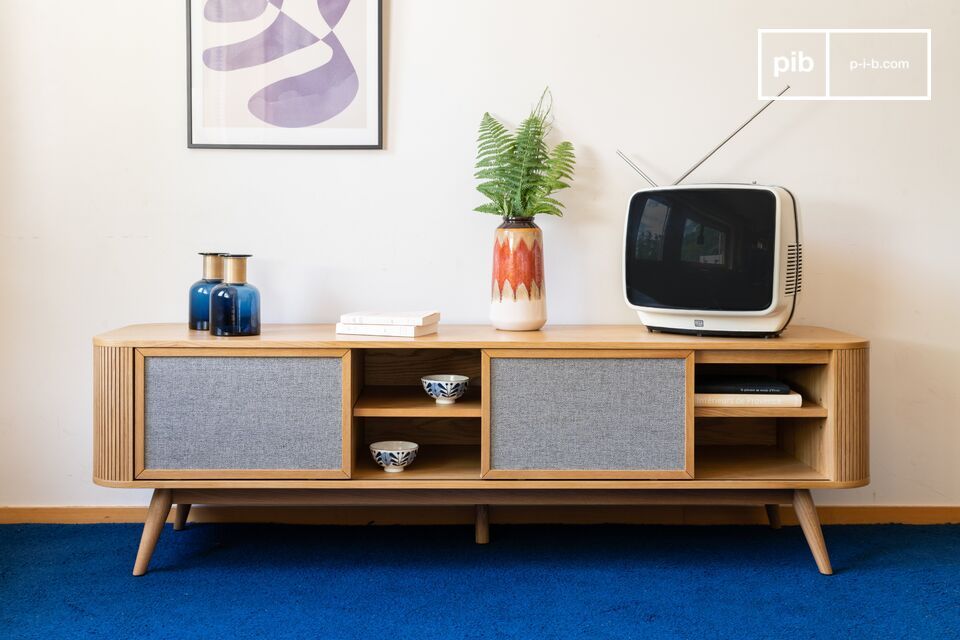 TV-Schrank aus hellem Holz Lulea
