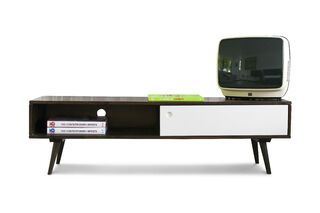 TV-Möbel Brown'n White
