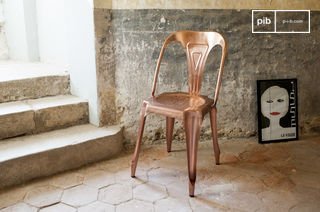 Vintage-Stuhl Multipl's Kupferfarben