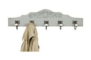 Wandgarderobe aus Keramik
