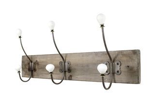 Wandgarderobe aus Keramik