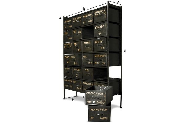 metall kommode industriedesign
