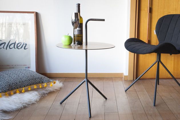 Tragbarer Tisch mit Griff Xylème